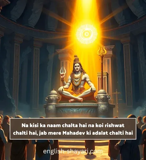 Mahadev Quotes in English Short