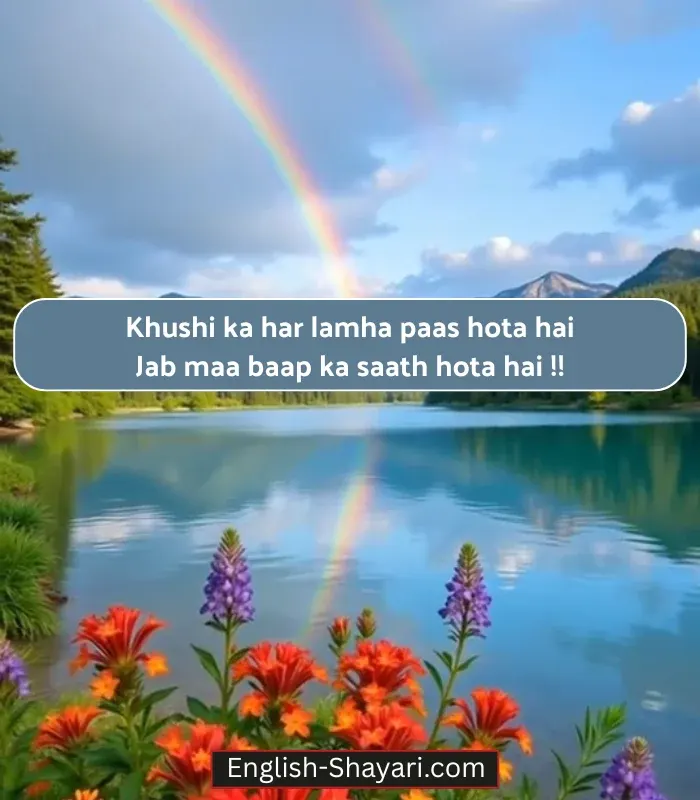 Mummy Papa Ke Liye Shayari in English 