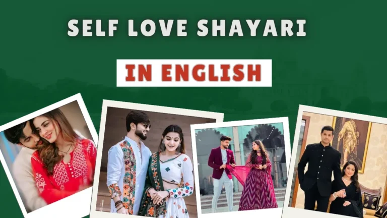 Self Love Shayari in English
