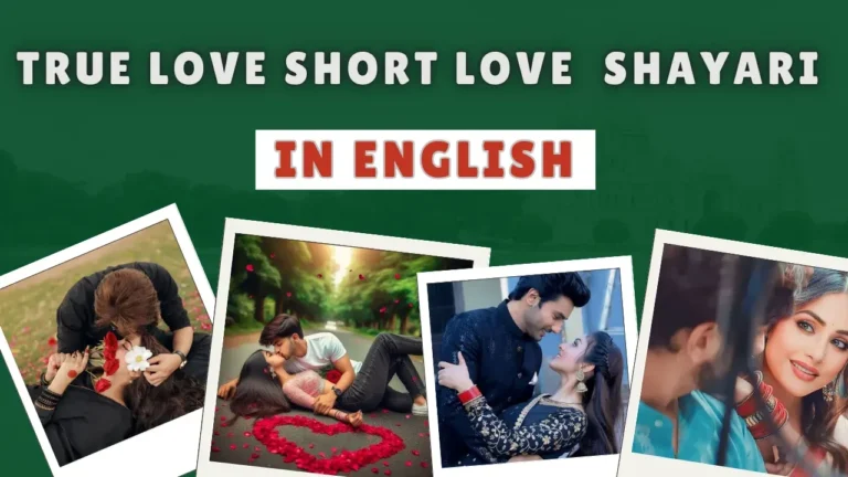 True Love Short Love Shayari in English